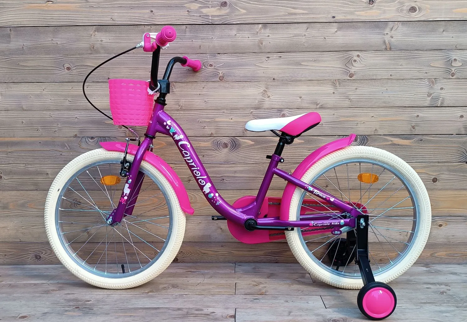 Bicicleta copii 20 Capriolo Viola Alpaca violet pink - imagine 2