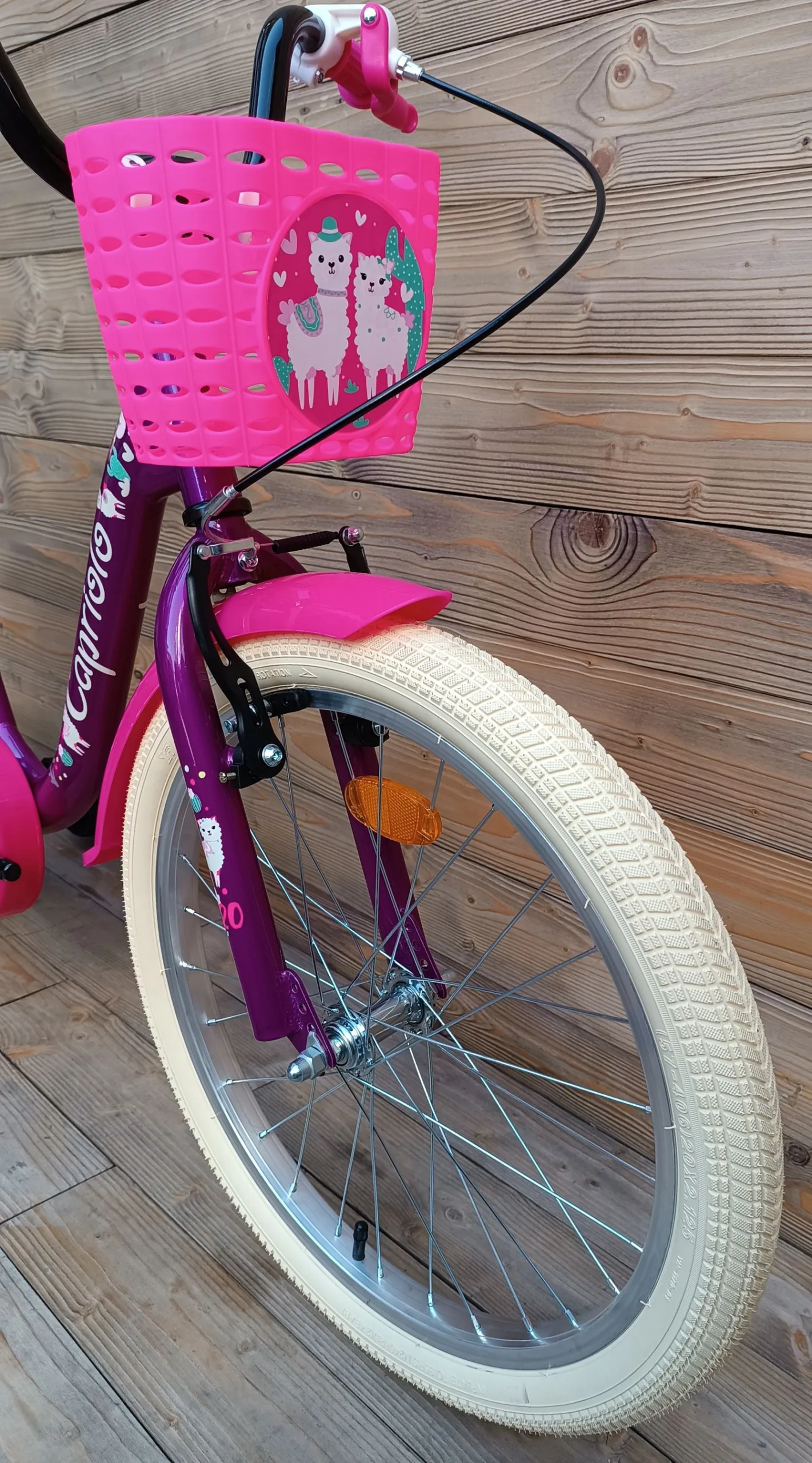 Bicicleta copii 20 Capriolo Viola Alpaca violet pink - imagine 3