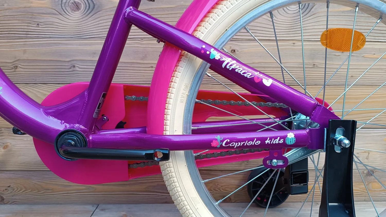 Bicicleta copii 20 Capriolo Viola Alpaca violet pink - imagine 6