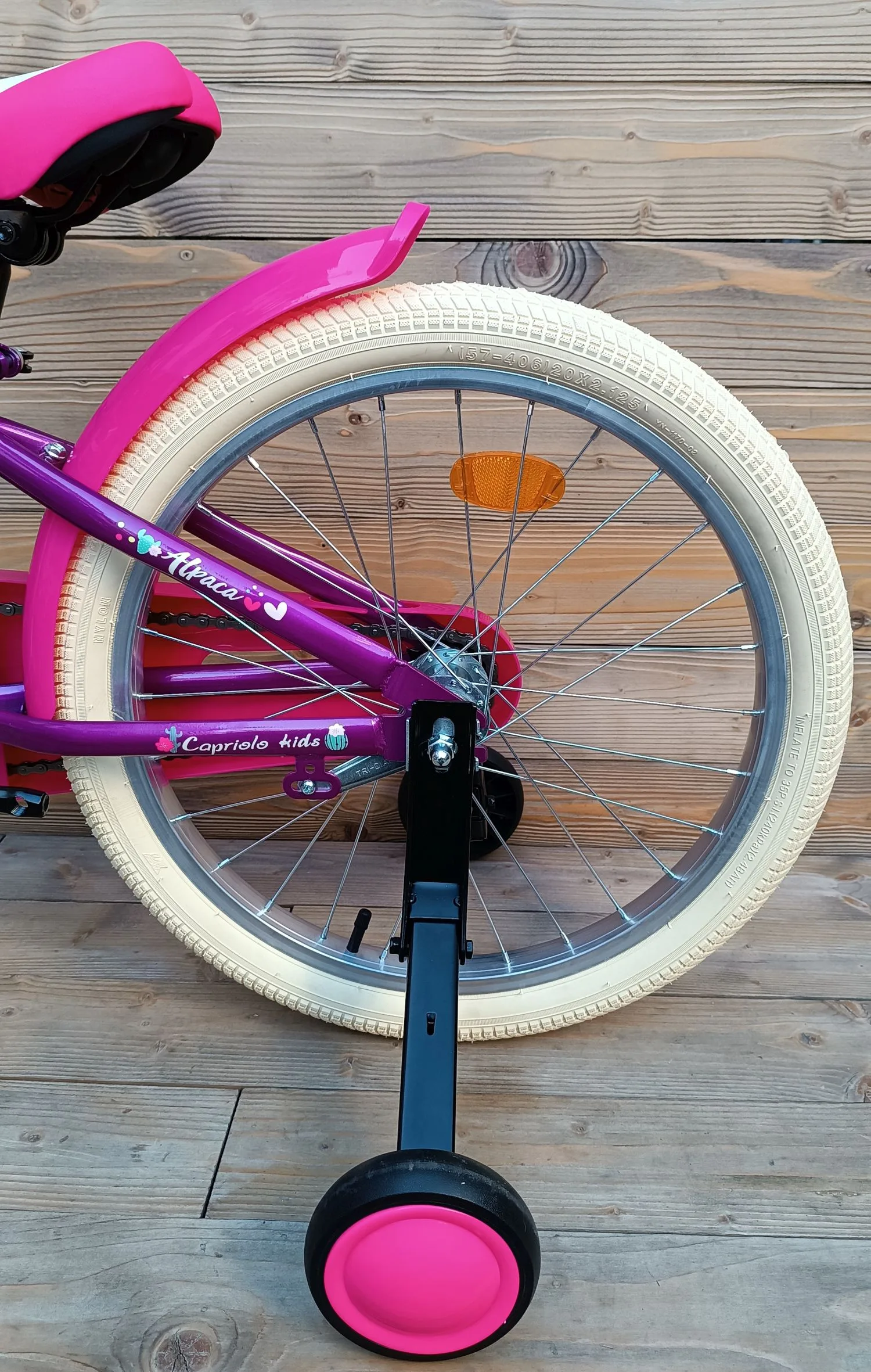 Bicicleta copii 20 Capriolo Viola Alpaca violet pink - imagine 9