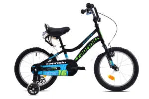 Bicicleta copii 16 Capriolo Diavolo Kid negru verde