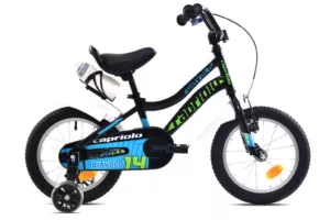 Bicicleta copii 14 Capriolo Diavolo Kid negru verde