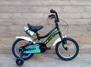 Bicicleta copii 14 Capriolo Diavolo Kid negru verde