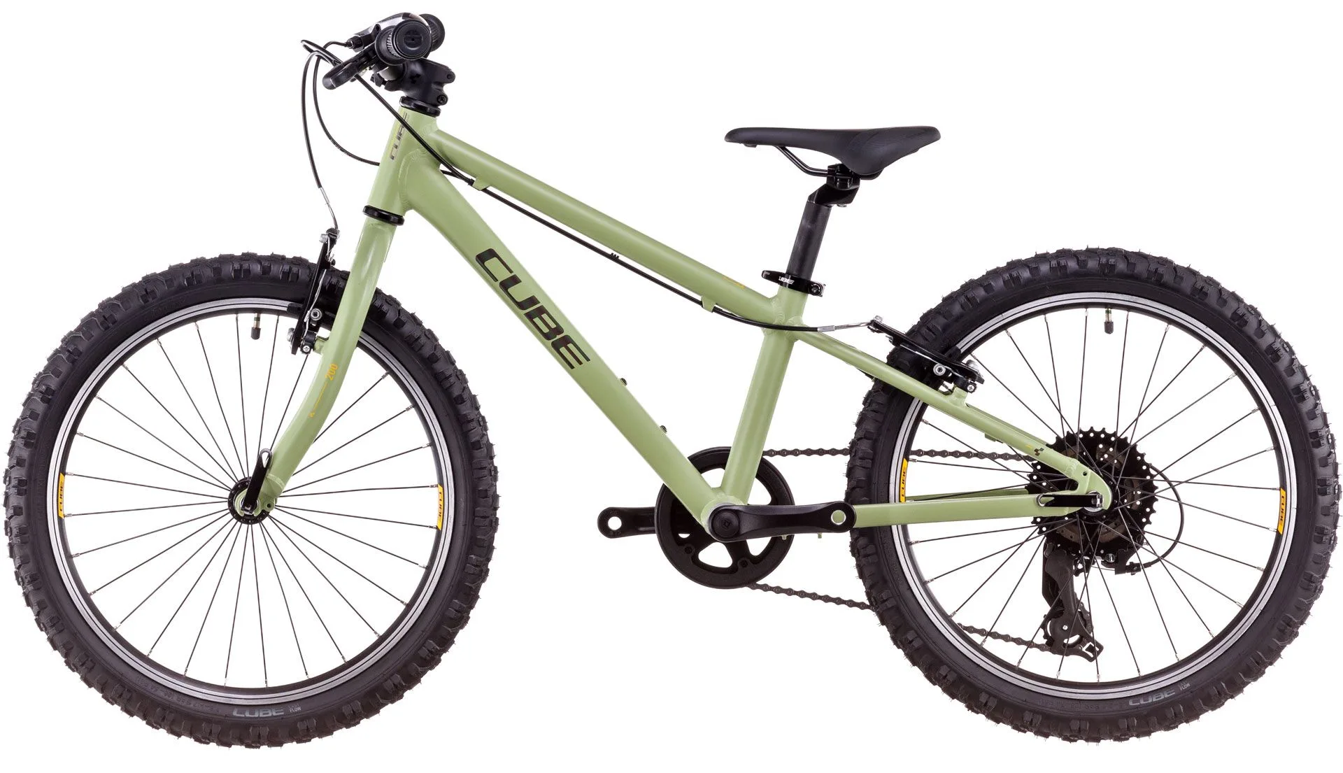 Bicicleta Cube Acid 200 lightolive orange 20 - imagine 2