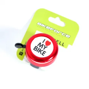 Clopotel Bikeforce I Love My Bike, red