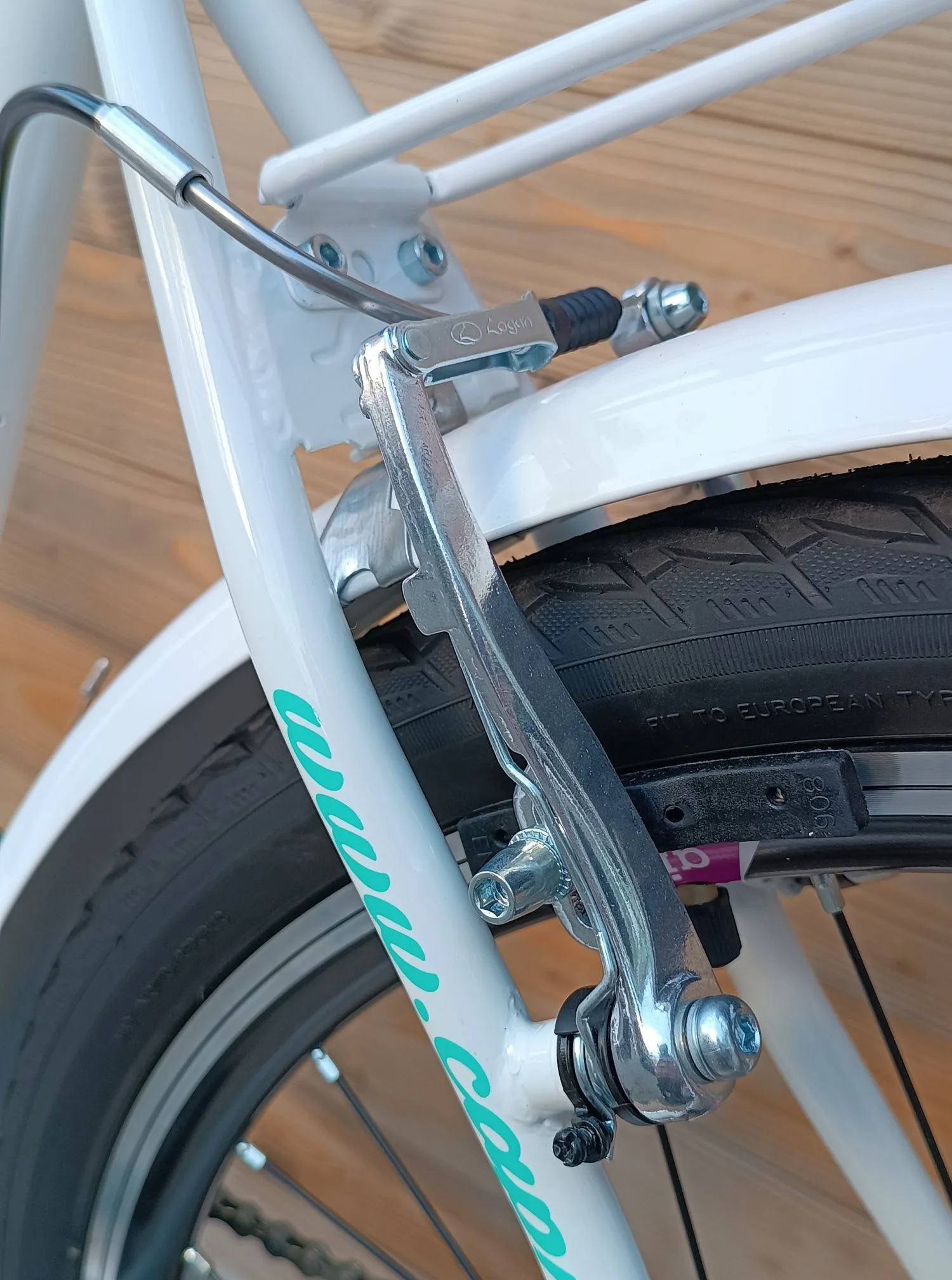Bicicleta dama 26 Capriolo Metropolis alb 19 - imagine 8