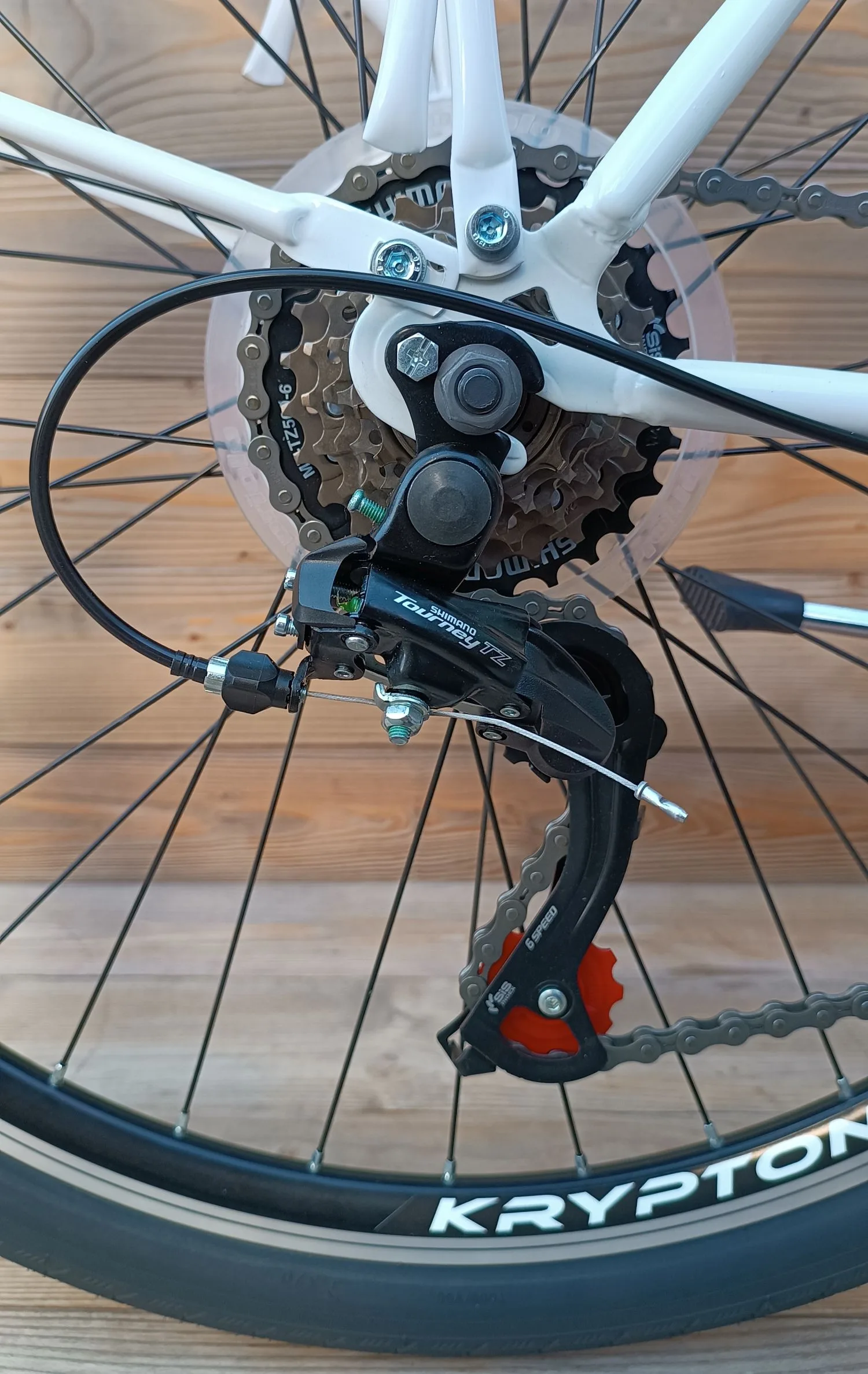 Bicicleta dama 26 Capriolo Metropolis alb 19 - imagine 9