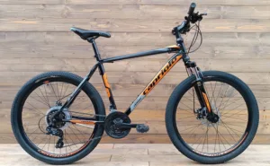 Bicicleta MTB 26 Capriolo Oxygen negru portocaliu 20