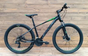 Bicicleta MTB 27.5 Capriolo Exid aluminiu negru verde lucios 16