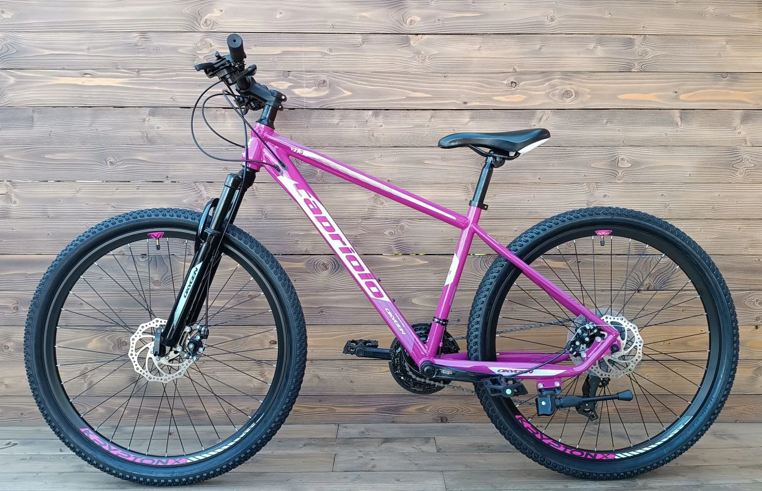 Bicicleta MTB 27.5 Capriolo Oxygen violet alb 18 - imagine 2