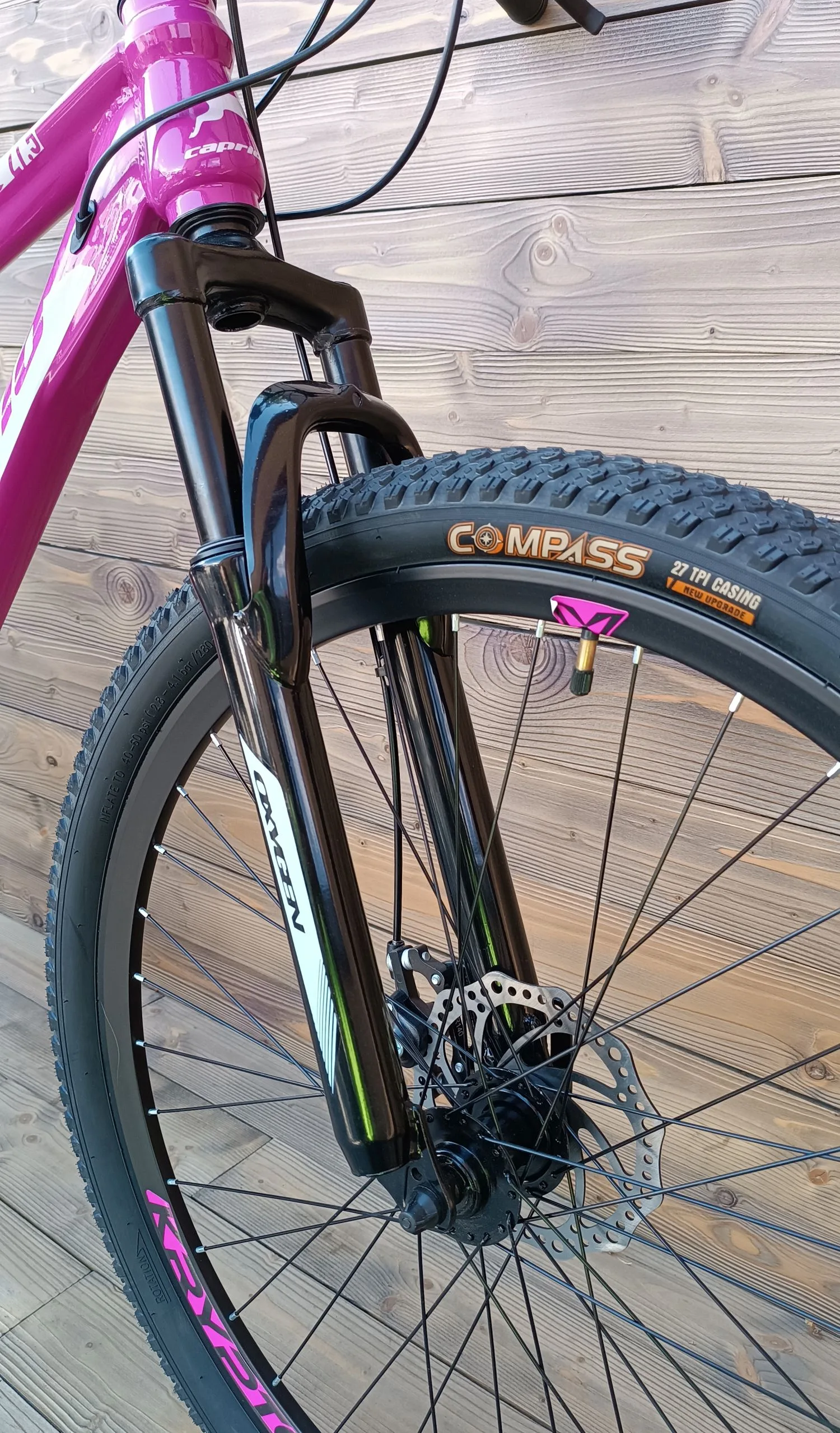 Bicicleta MTB 27.5 Capriolo Oxygen violet alb 18 - imagine 3