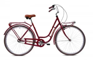 Bicicleta dama 28 Capriolo Bianka rosu N3 viteze 20