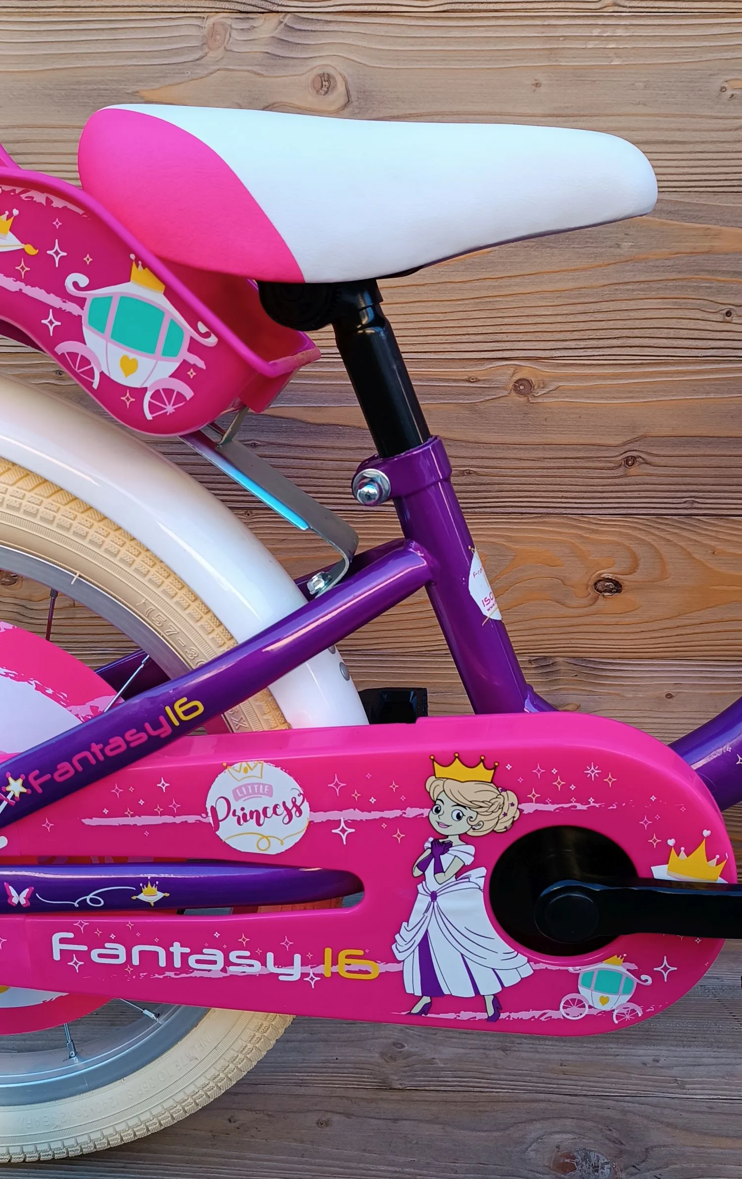 Bicicleta copii 16 Capriolo Fantasy violet pink - imagine 7
