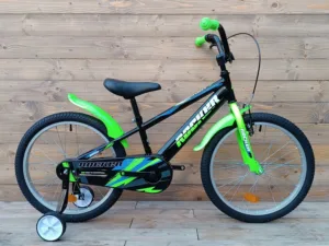 Bicicleta copii 20 Capriolo Rocker negru verde