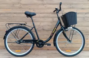 Bicicleta dama Capriolo Melody oras 1 viteza negru 17