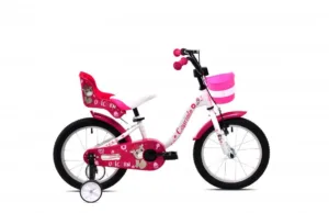 Bicicleta copii 16 Capriolo Viola alb pink