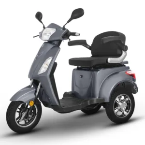 Triciclu electric model VM4 gri 1000W fara permis 1 loc