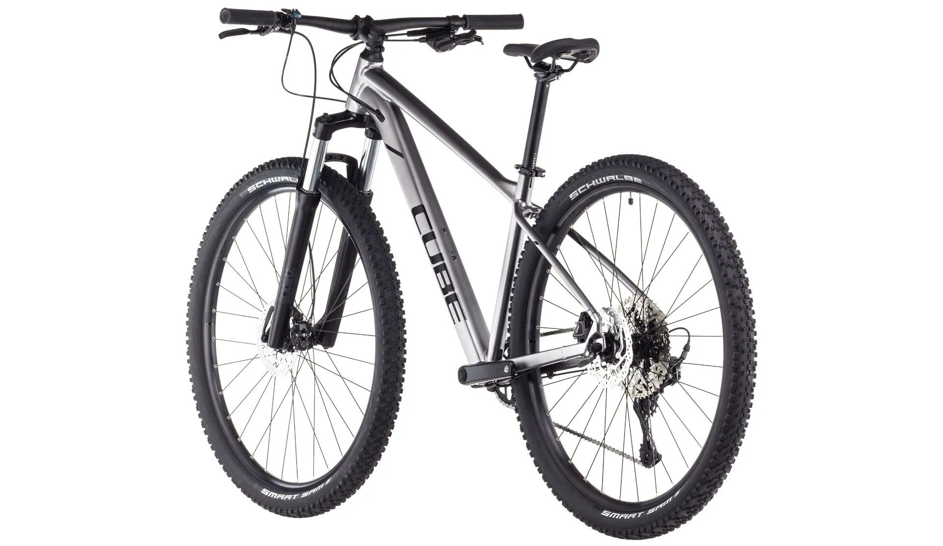 Bicicleta Cube Aim SLX slateback black 19 29 L - imagine 5
