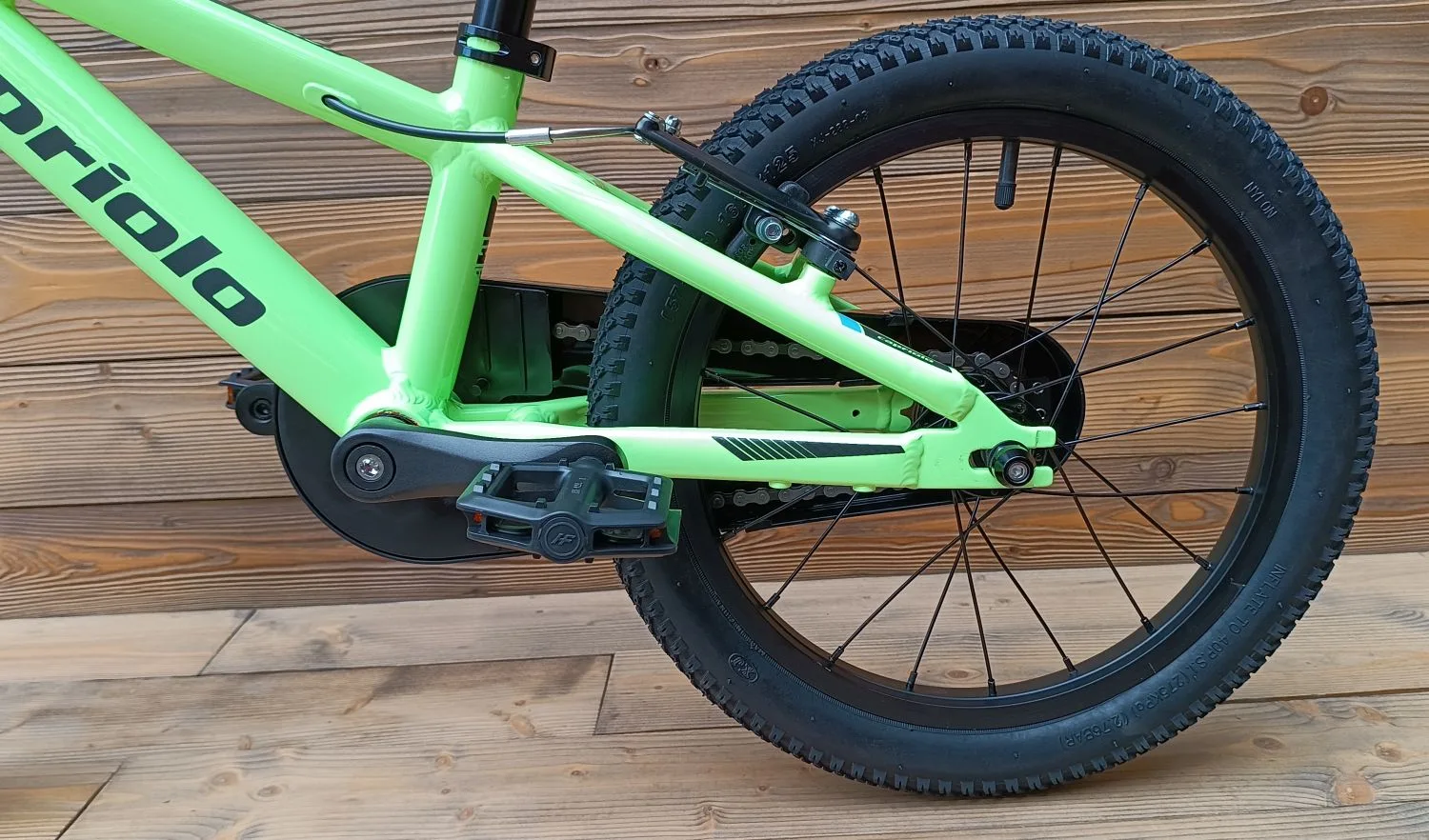 Bicicleta copii 16 Capriolo LC aluminiu galben 8 - imagine 7