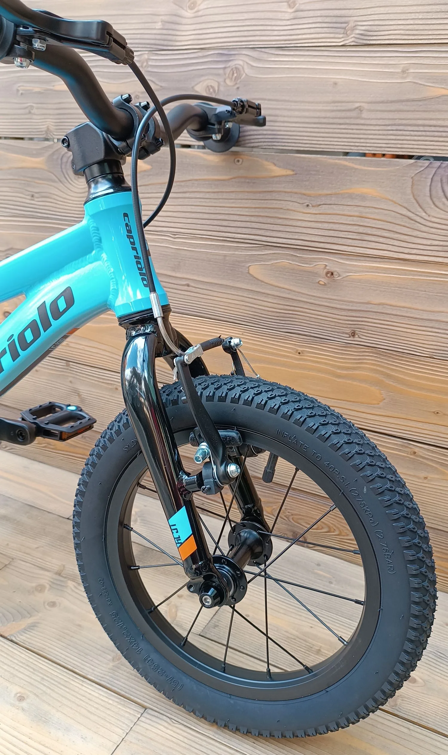 Bicicleta copii 14 Capriolo LC aluminiu albastru 7 - imagine 5