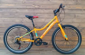 Bicicleta copii 24 Capriolo Diavolo galben rosu 12