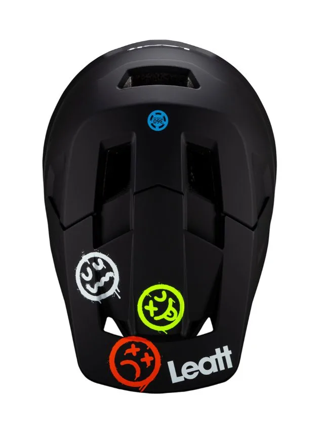 Casca Leatt MTB Gravity 1.0 junior XXS black 2025 - imagine 3