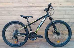 Bicicleta copii 24 Capriolo Oxygen Disc-brake negru galben 12