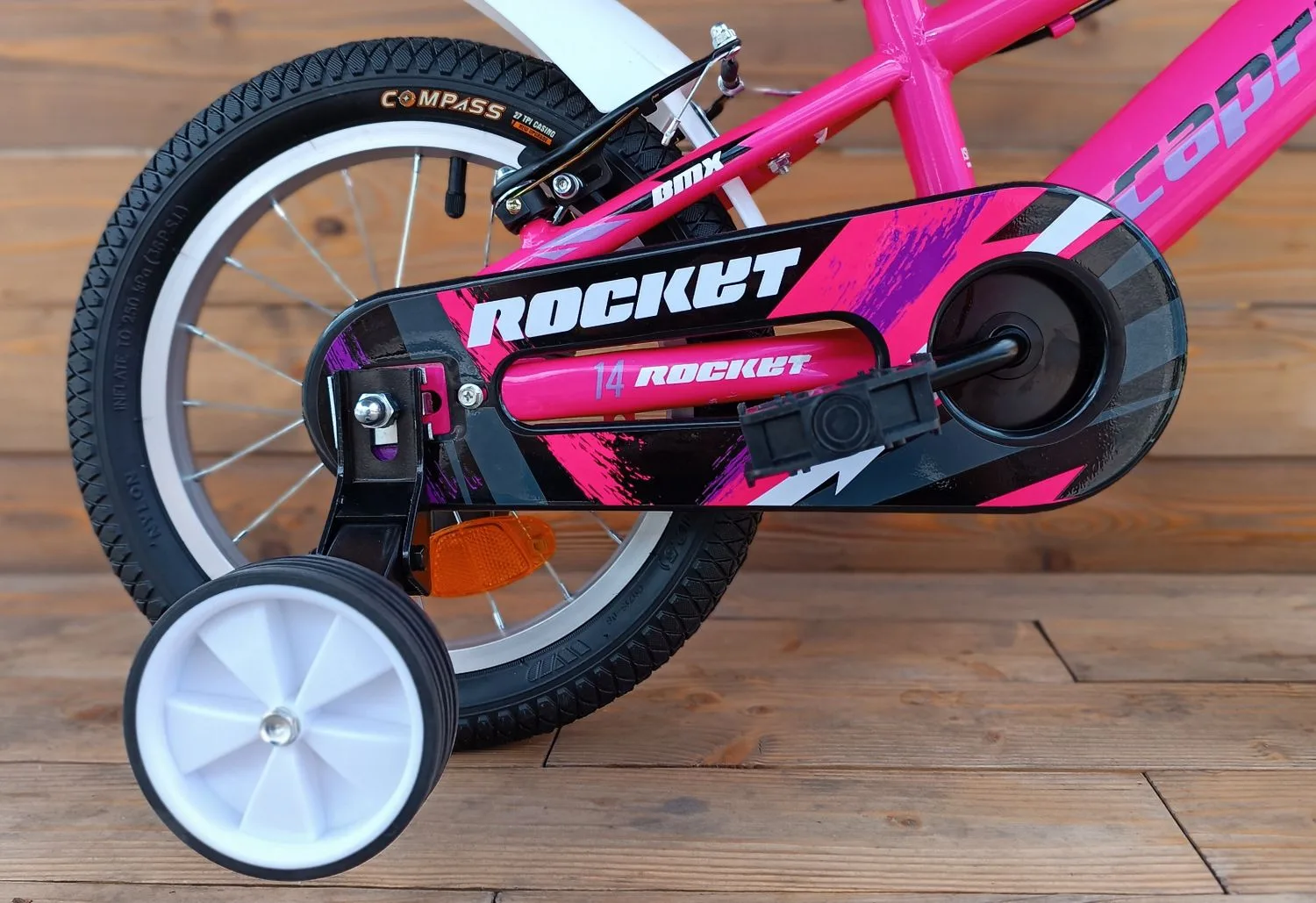 Bicicleta copii 14 Capriolo Rocket pink - imagine 7