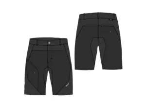 Pantaloni scurti XLC HallensteinM. deep black size M unisex