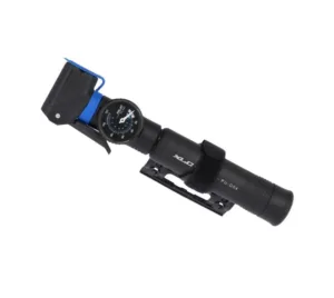 Pompa mini XLC 2-way cu manometru PU-D04 negru