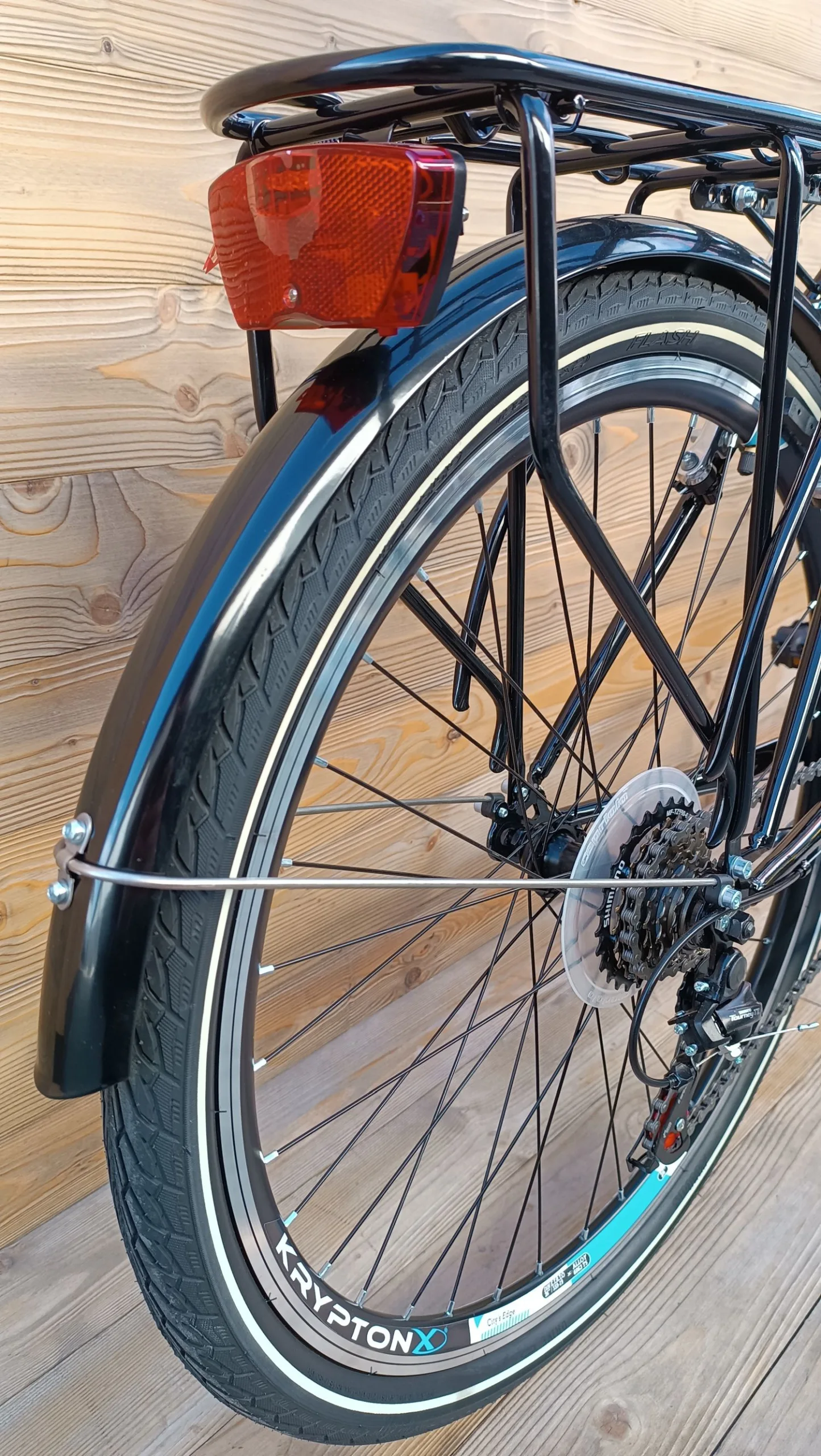 Bicicleta barbati 26 Capriolo Metropolis negru albastru 21 - imagine 8