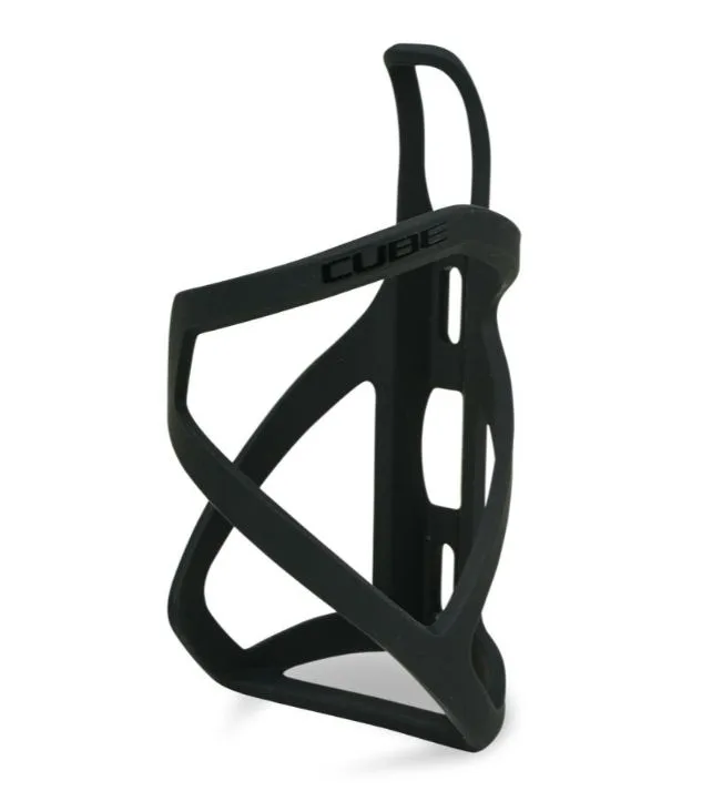 Suport bidon Cube HPP Left-Hand Sidecage matt grey glossy black