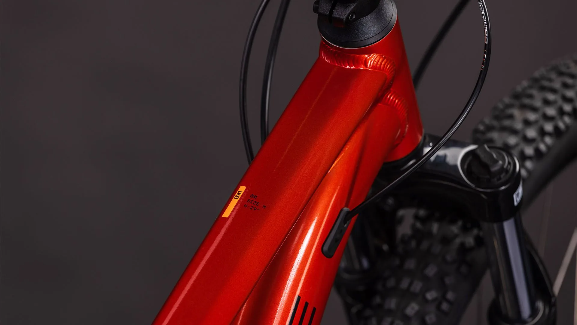 Bicicleta Cube Aim ONE sundowner black 15 27.5 S - imagine 2