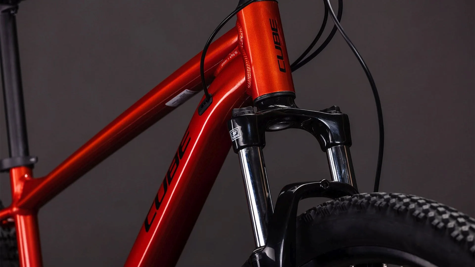 Bicicleta Cube Aim ONE sundowner black 15 27.5 S - imagine 6