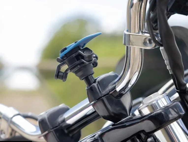 Quad Lock suport telefon ghidon cu prindere surub negru - imagine 2