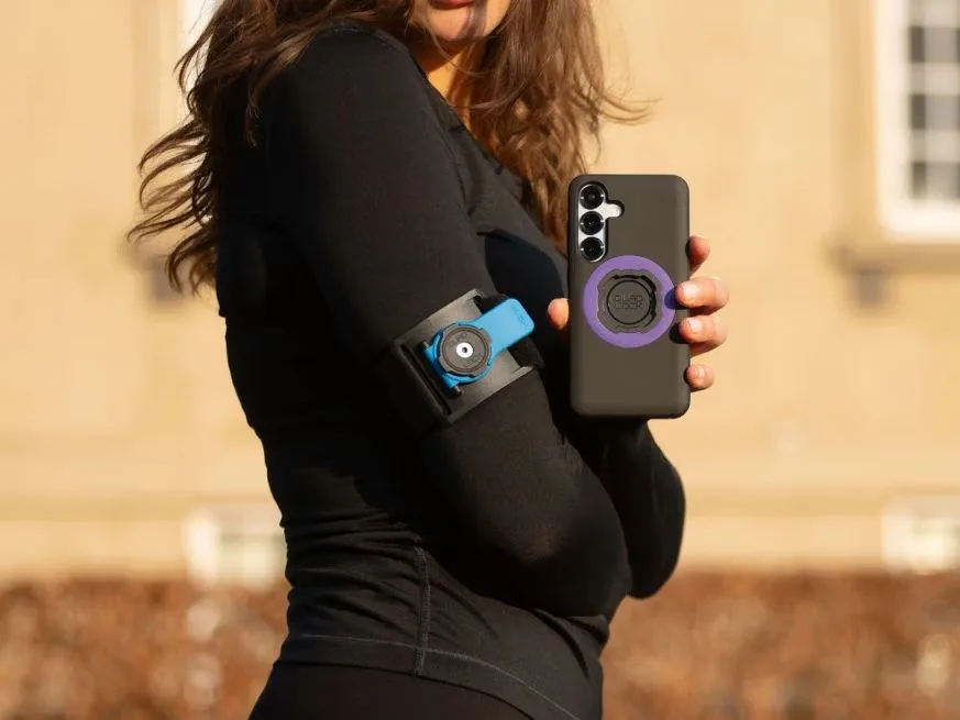 Quad Lock banda sportiva sau pentru alergare pe brat negru - imagine 3