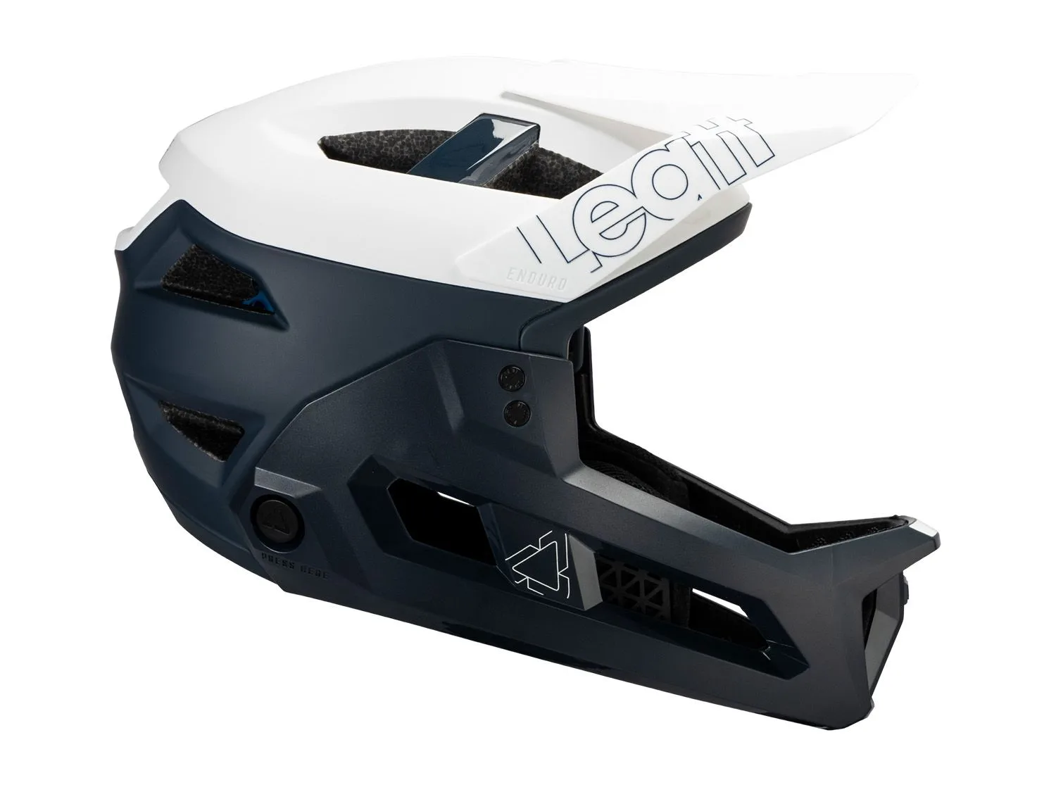 Casca Leatt MTB Enduro 3.0 M white 2025 - imagine 2