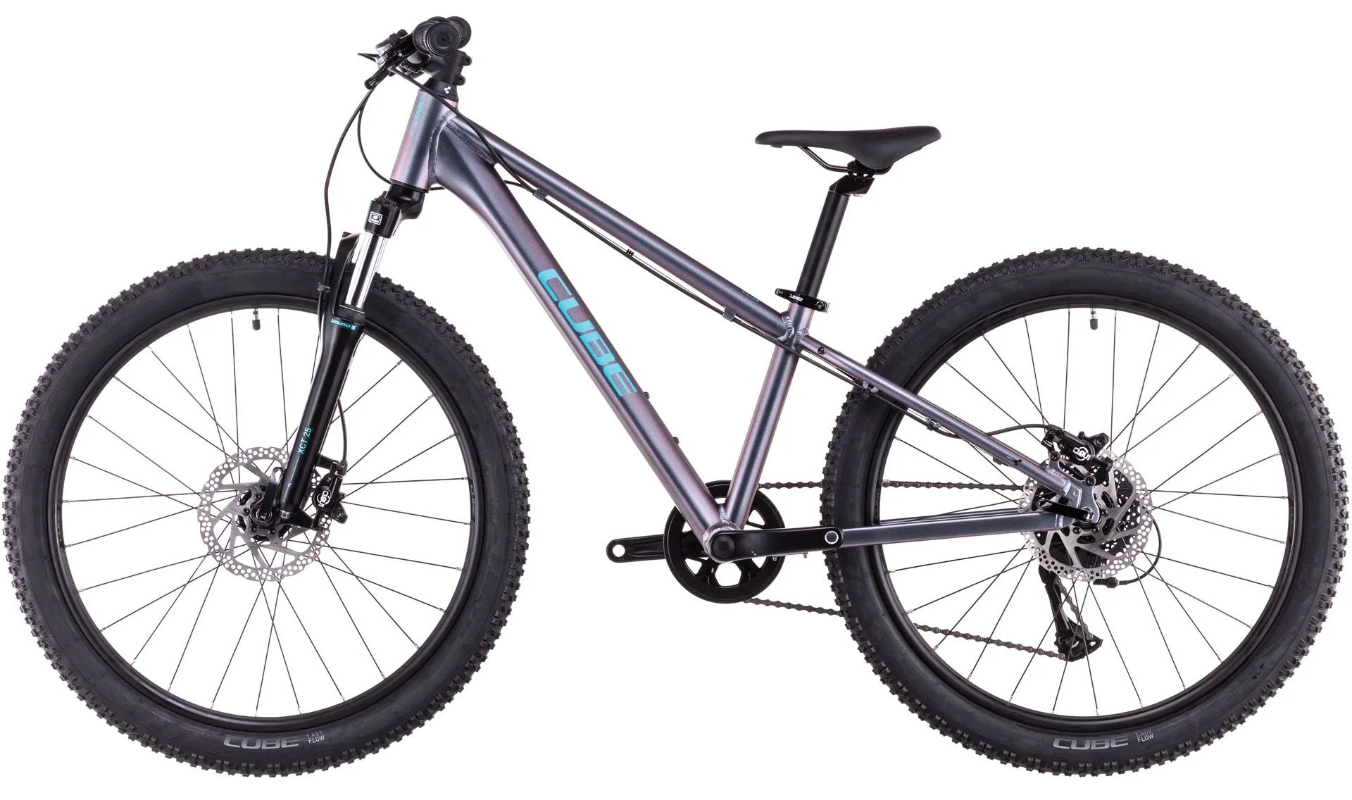 Bicicleta Cube Acid 240 Disc galactic cyan 24 - imagine 2