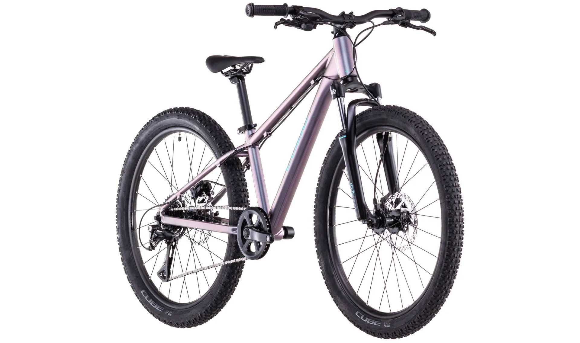 Bicicleta Cube Acid 240 Disc galactic cyan 24 - imagine 3
