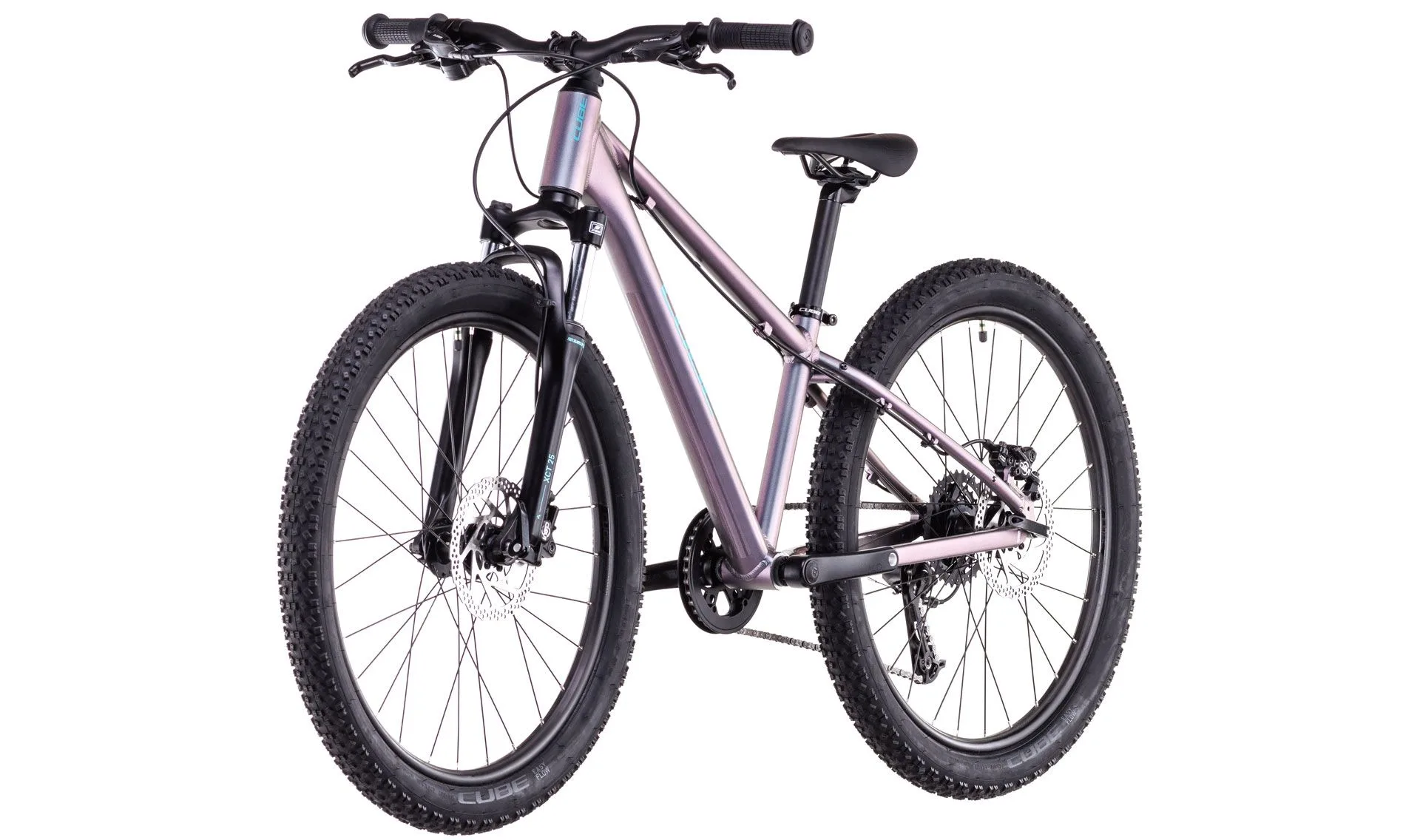 Bicicleta Cube Acid 240 Disc galactic cyan 24 - imagine 4