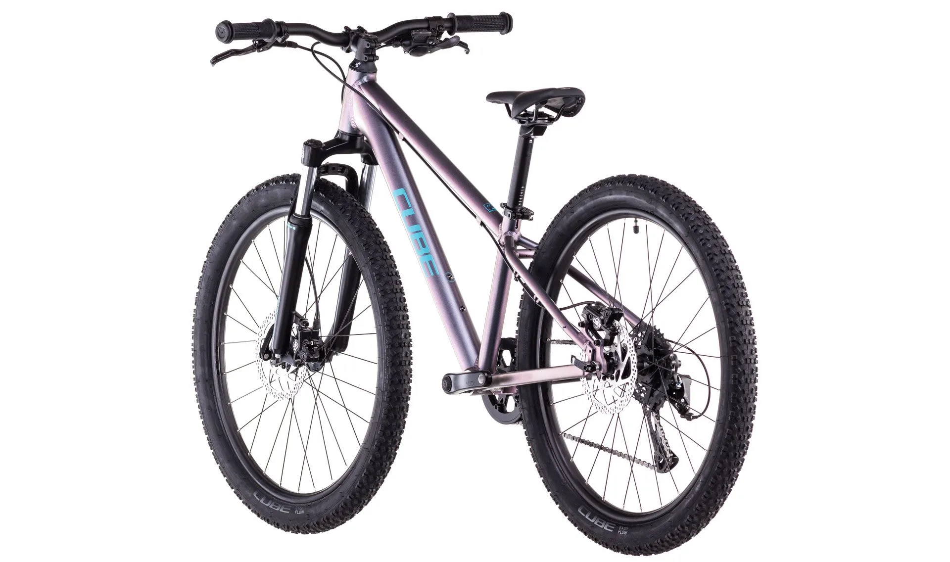 Bicicleta Cube Acid 240 Disc galactic cyan 24 - imagine 6