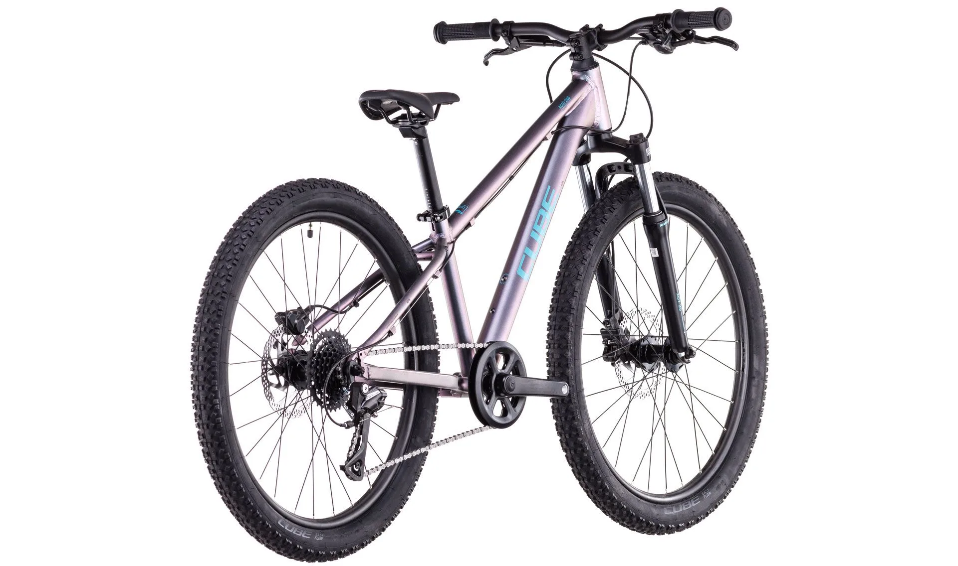 Bicicleta Cube Acid 240 Disc galactic cyan 24 - imagine 7