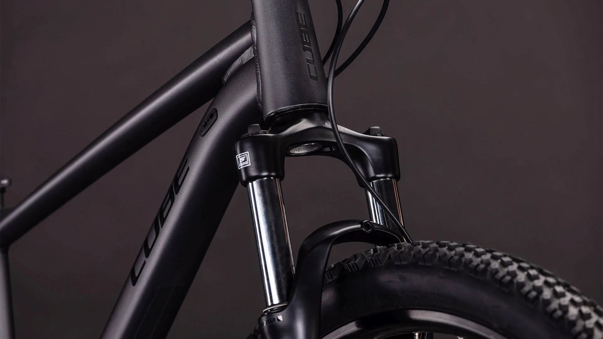 Bicicleta Cube Aim Pro slateblack black 19 29 L - imagine 5