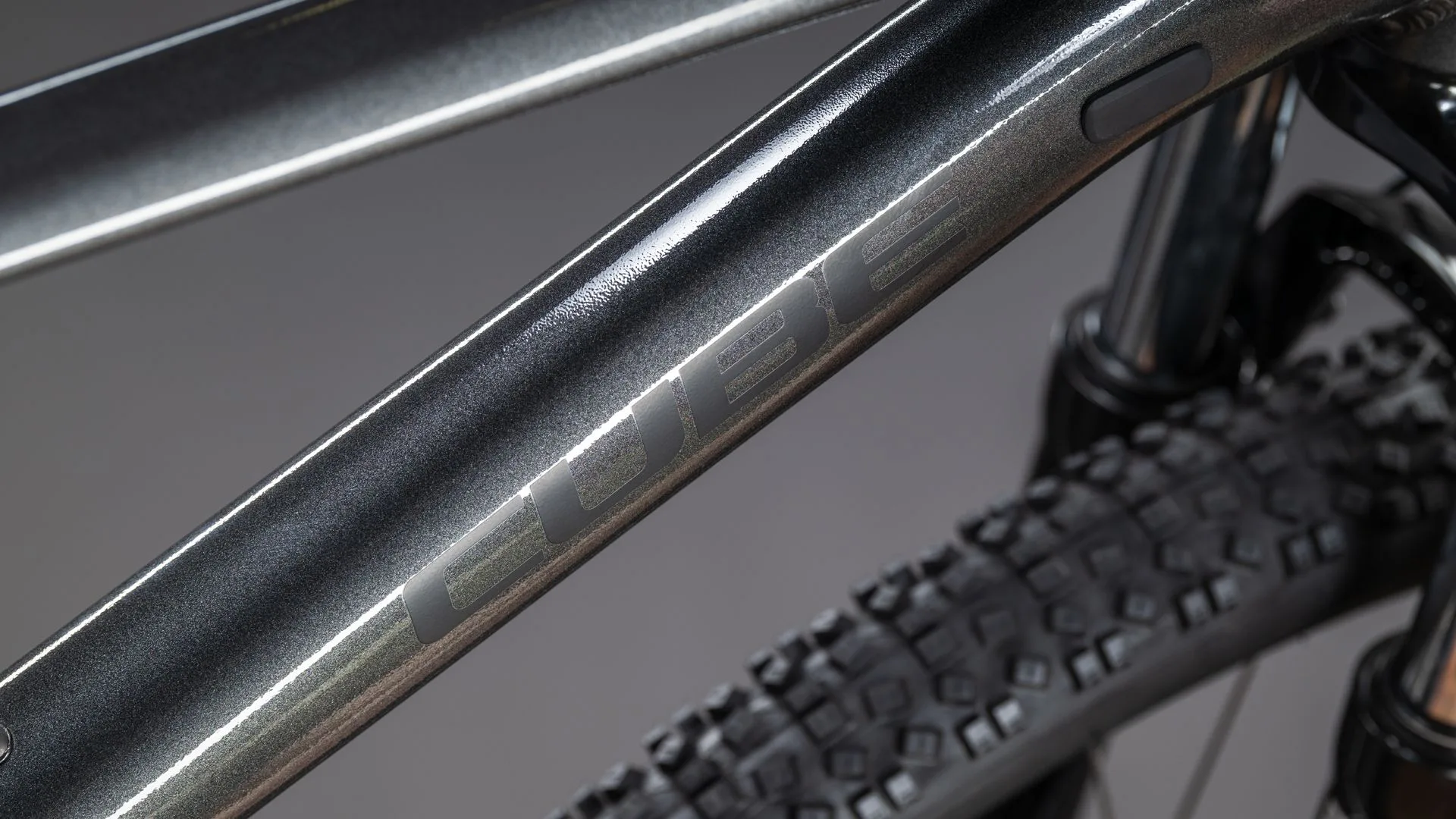 Bicicleta Cube Aim SLX slateblack black 17 29 M - imagine 3