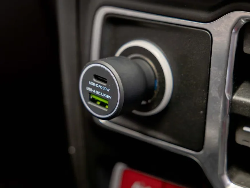 Quad Lock incarcator priza auto USB Dual 12V, 48W - imagine 3