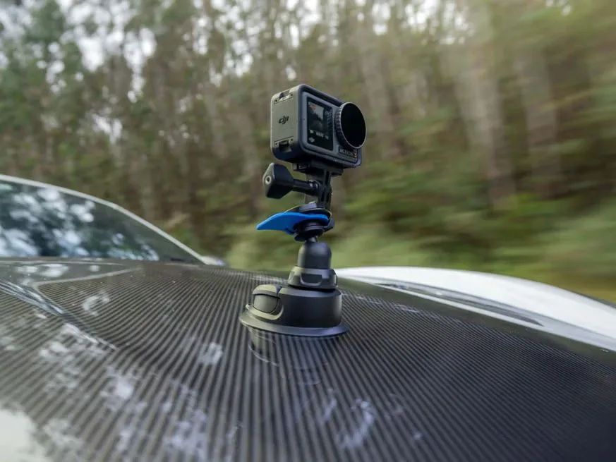 Quad Lock adaptor camera de actiune GoPro sau Insta360 - imagine 4