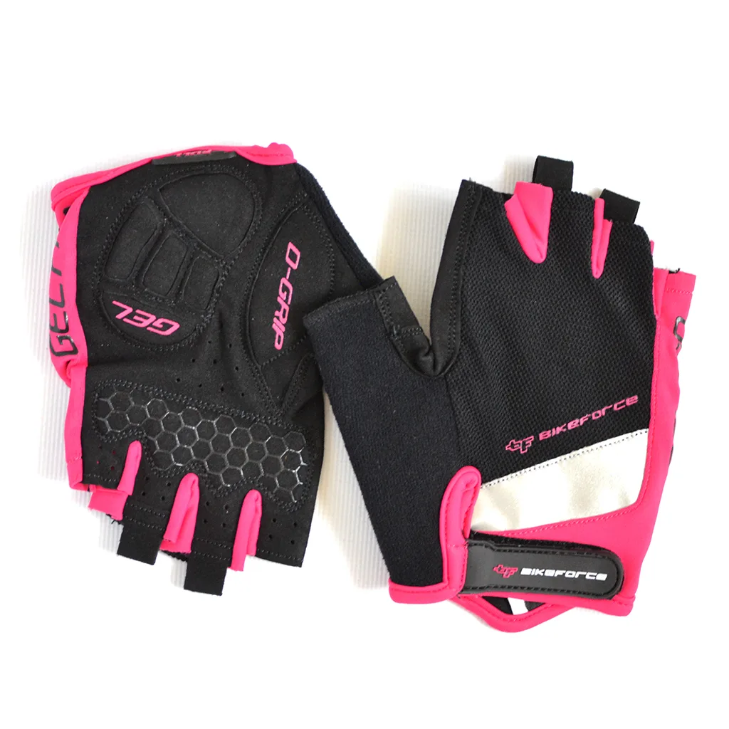 Manusi BIKEFORCE Luminite pink-black XS