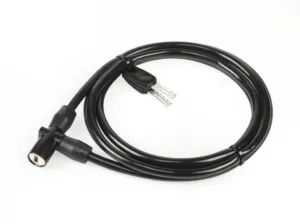 Lacat spiral cu cheie XLC 180cm x 8mm black min PU 10