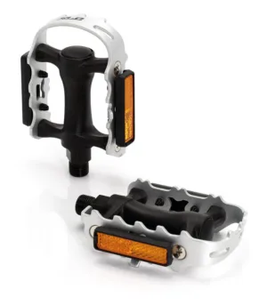 Pedale XLC MTB-Pedal SteelCage PD-M01 Plastic body black/silver