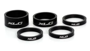Set distantier XLC A-Head 3x5 1x10 1x15 mm 1 black